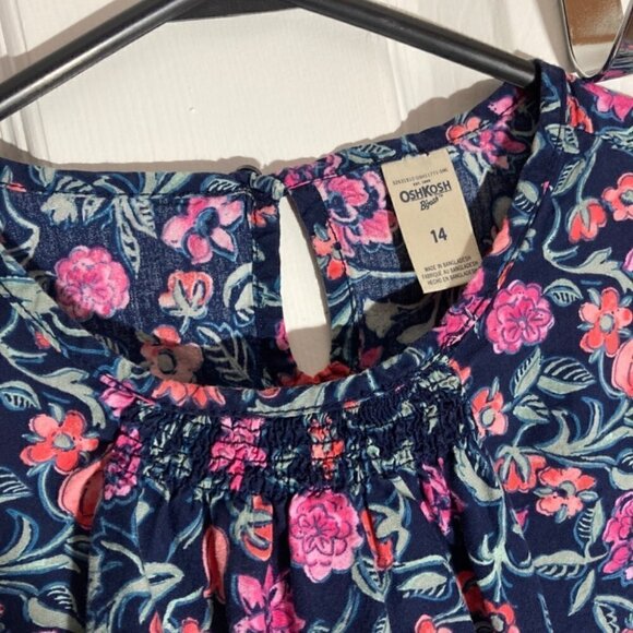 OshKosh blouse size 14 Floral print - Picture 4 of 5